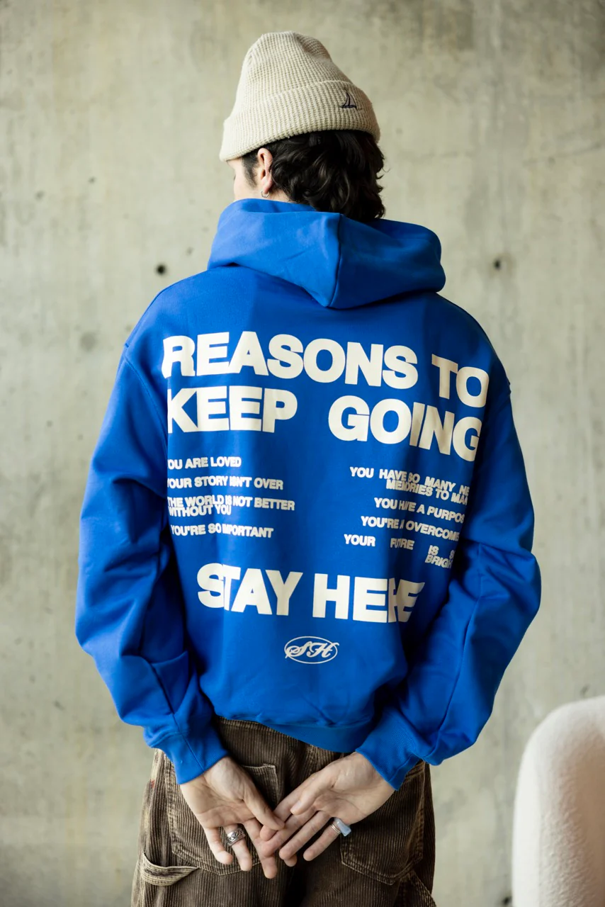 IT GETS BETTER HOODIE - STONE WASHED GREEN